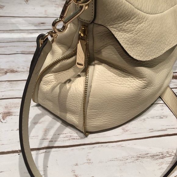 Vince Camuto Dean-Zip Compartment Pebbled Satchel - Picture 6 of 8